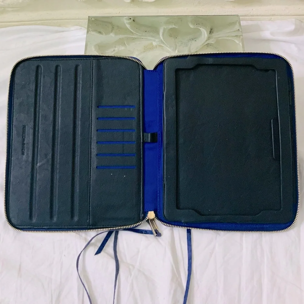Blue Osteritch Leather Ipad2 Tablet